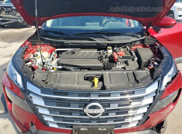JN8BT3BB1SW410505 2025 NISSAN ROGUE Red Widok komory silnika