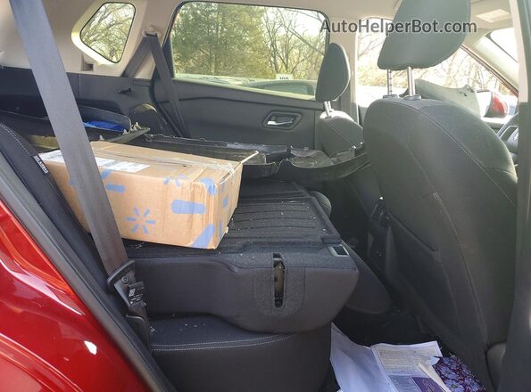 JN8BT3BB1SW410505 2025 NISSAN ROGUE Red Widok wnętrza z tyłu