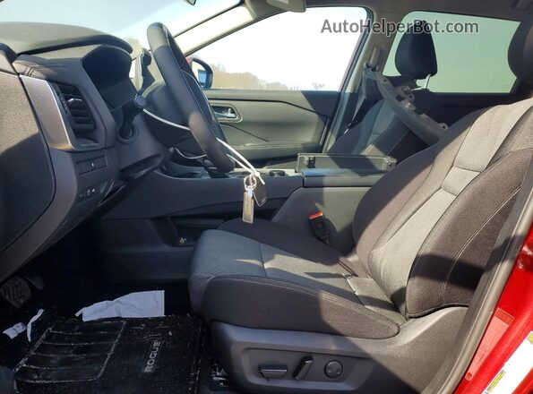 JN8BT3BB1SW410505 2025 NISSAN ROGUE Red Widok wnętrza z przodu