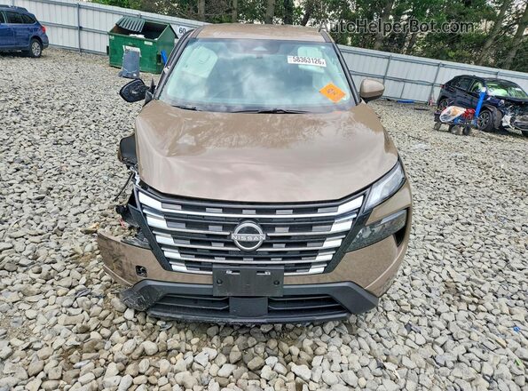 JN8BT3BB1SW416191 2025 NISSAN ROGUE Brown Вид спереду