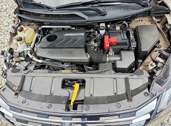 JN8BT3BB1SW416191 2025 NISSAN ROGUE Brown Вид підкапотного простору