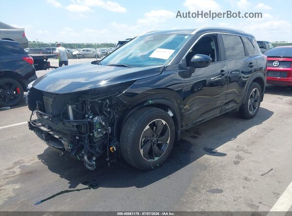 JN8BT3BB3RW287784 2024 NISSAN ROGUE Черный Передняя левая четверть