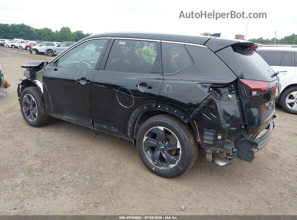 JN8BT3BB3SW155548 2025 NISSAN ROGUE Black უკანა მარცხენა
