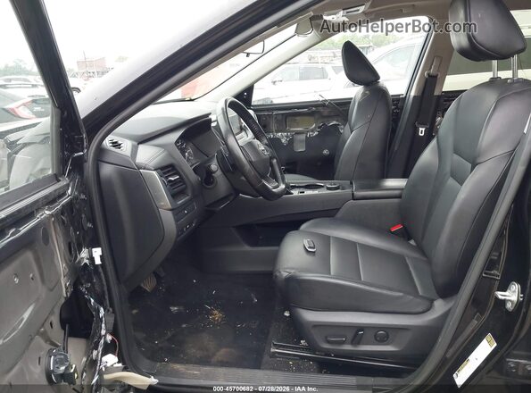 JN8BT3BB3SW155548 2025 NISSAN ROGUE Black წინა სალონის ხედი