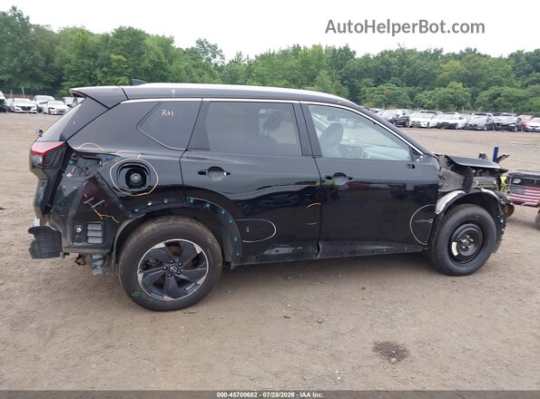 JN8BT3BB3SW155548 2025 NISSAN ROGUE Black სალონის 360-გრადუსიანი ხედი