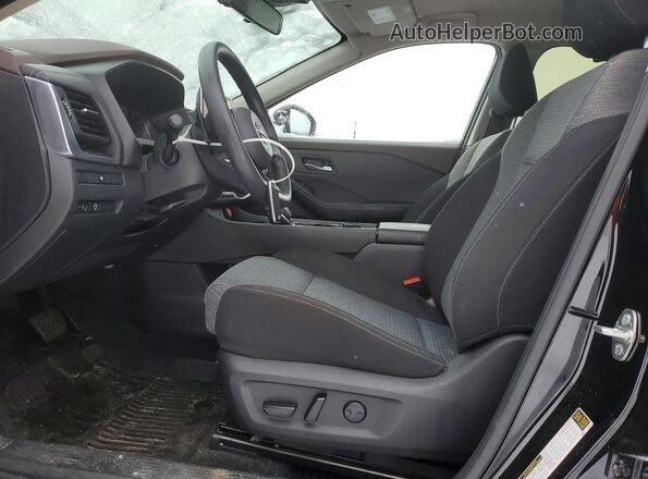 JN8BT3BB4PW494519 2023 NISSAN ROGUE Black წინა სალონის ხედი