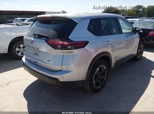 JN8BT3BB4SW160824 2025 NISSAN ROGUE Silver Հետևի աջ