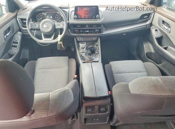 JN8BT3BB5PW461075 2023 NISSAN ROGUE Blue წინა პანელის ხედი