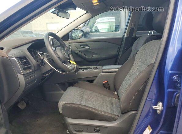JN8BT3BB5PW461075 2023 NISSAN ROGUE Blue წინა სალონის ხედი