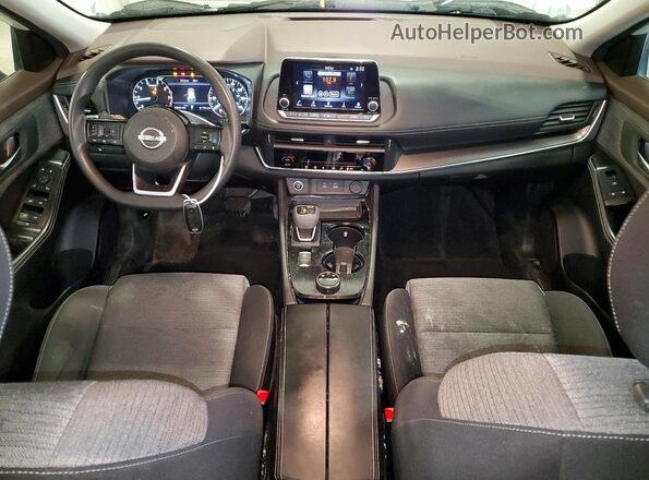JN8BT3BB5PW462002 2023 NISSAN ROGUE White Вид панелі приладів