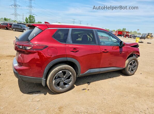 JN8BT3BB5RW174497 2024 NISSAN ROGUE Red უკანა მარჯვენა