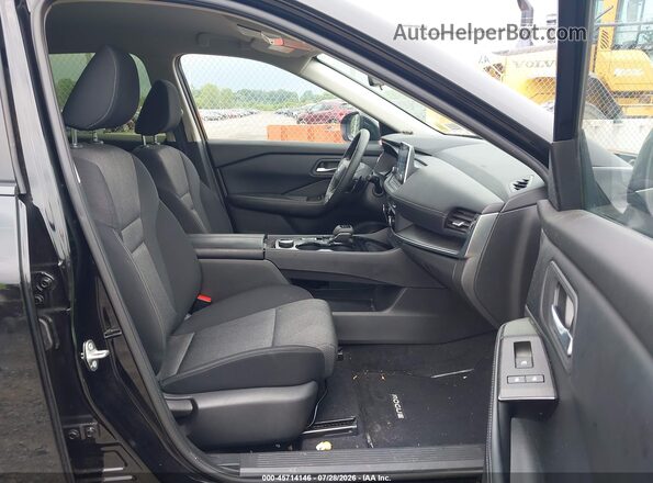 JN8BT3BB5SW416971 2025 NISSAN ROGUE Black წინა სალონის ხედი
