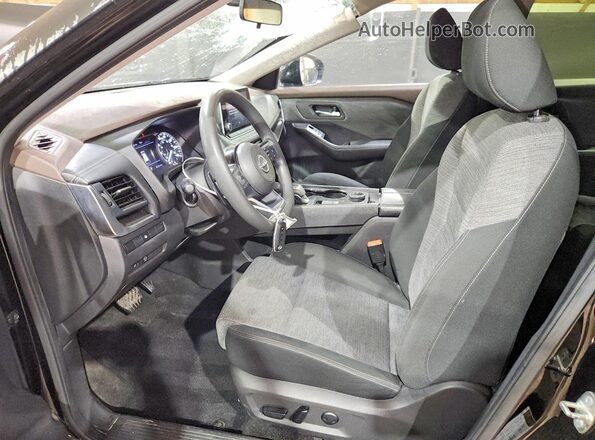JN8BT3BB6PW470433 2023 NISSAN ROGUE Black Սալոնի դիմացի տեսք