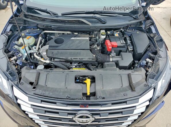 JN8BT3BB6SW147881 2025 NISSAN ROGUE Blue ძრავის განყოფილების ხედი