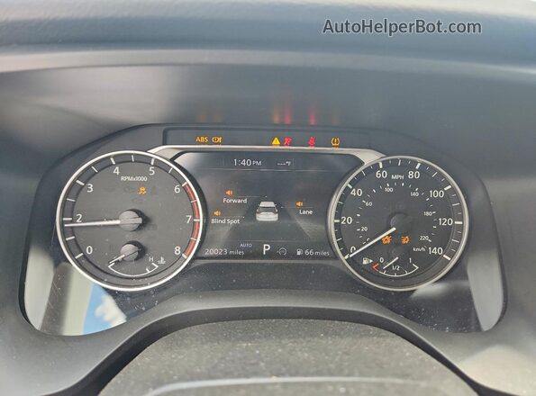 JN8BT3BB6SW151204 2025 NISSAN ROGUE Blue Vista del cuadro de instrumentos