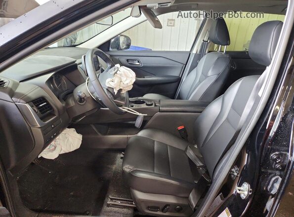 JN8BT3BB7SW423422 2025 NISSAN ROGUE Черный Вид салона спереди