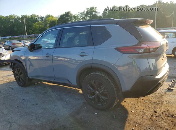 JN8BT3BB8PW215346 2023 NISSAN ROGUE Серый Задняя левая четверть
