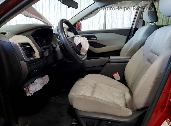JN8BT3BB8SW417130 2025 NISSAN ROGUE Red Սալոնի դիմացի տեսք