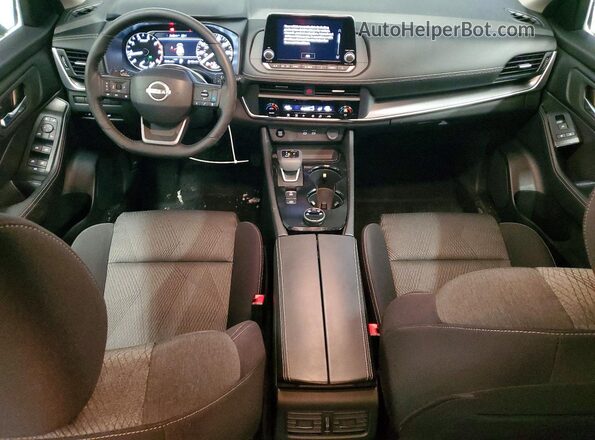 JN8BT3BB9SW146045 2025 NISSAN ROGUE White Vista del salpicadero