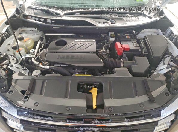 JN8BT3BB9SW146045 2025 NISSAN ROGUE White Vista del compartimento del motor