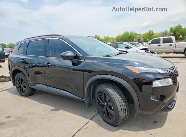 JN8BT3BBXPW218152 2023 NISSAN ROGUE Black Przód prawy
