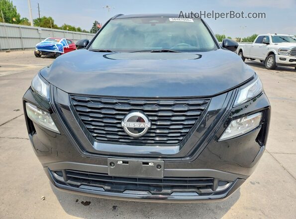 JN8BT3BBXPW218152 2023 NISSAN ROGUE Black Widok z przodu
