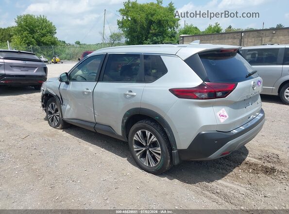 JN8BT3BBXPW494766 2023 NISSAN ROGUE Серебряный Задняя левая четверть