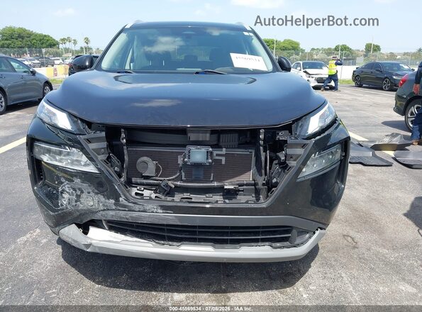 JN8BT3BBXPW496923 2023 NISSAN ROGUE Black Դիմացի տեսք