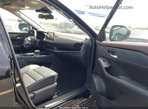 JN8BT3BBXPW496923 2023 NISSAN ROGUE Black Սալոնի դիմացի տեսք