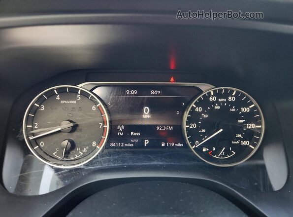 JN8BT3BBXRW174530 2024 NISSAN ROGUE Maroon ხელსაწყოთა პანელის ხედი