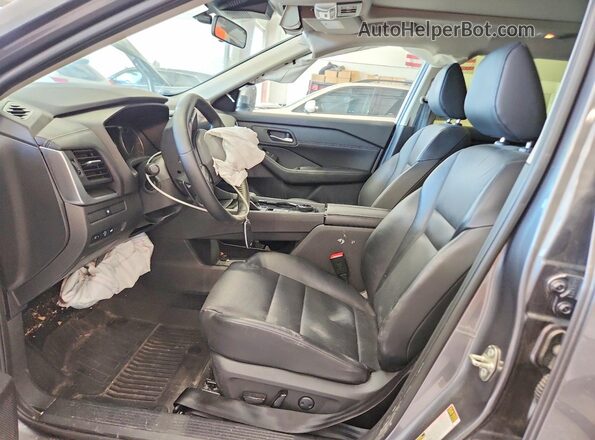 JN8BT3BBXSW143025 2025 NISSAN ROGUE Серый Вид салона спереди