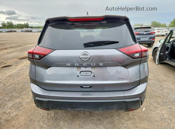 JN8BT3BBXSW176588 2025 NISSAN ROGUE Gray Rear view