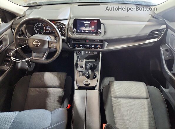 JN8BT3BBXSW417162 2025 NISSAN ROGUE Gray Vista del salpicadero