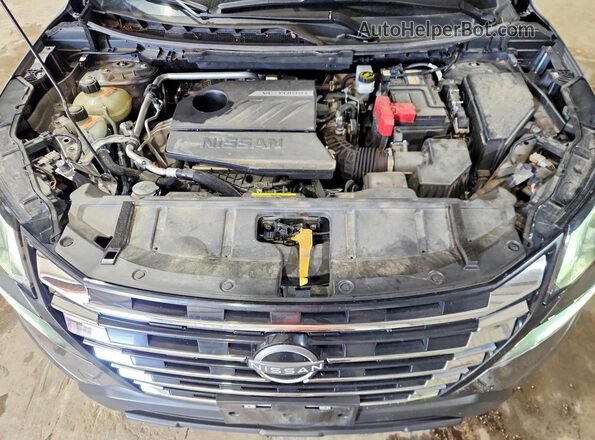 JN8BT3BBXSW417162 2025 NISSAN ROGUE Gray Vista del compartimento del motor