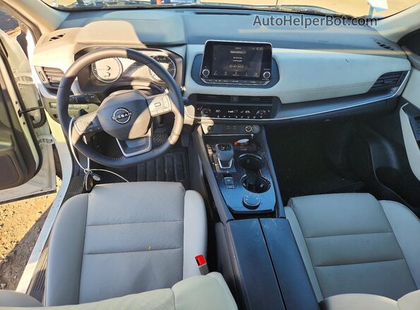 JN8BT3BBXTW378249 2026 NISSAN ROGUE White Dashboard view