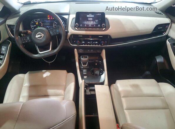JN8BT3CA0PW426210 2023 NISSAN ROGUE White Widok deski rozdzielczej