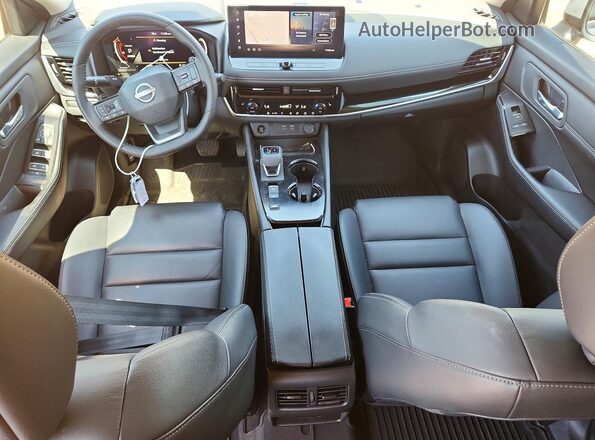 JN8BT3CAXSW006799 2025 NISSAN ROGUE Gray წინა პანელის ხედი
