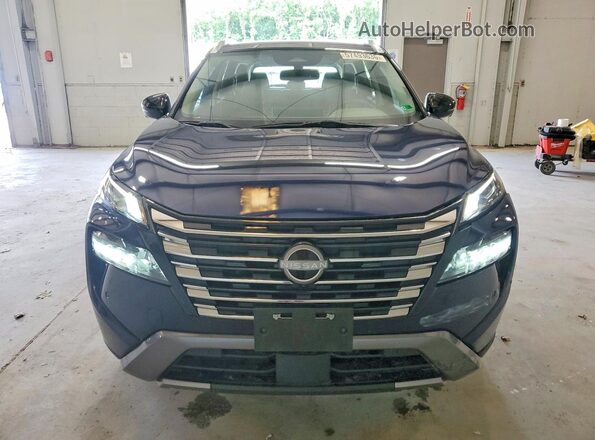 JN8BT3CB1RW443514 2024 NISSAN ROGUE Blue Widok z przodu