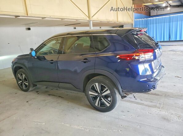 JN8BT3CB1RW443514 2024 NISSAN ROGUE Blue Tył lewy