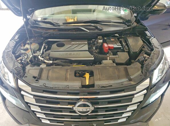 JN8BT3CB1RW443514 2024 NISSAN ROGUE Blue Widok komory silnika