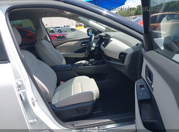 JN8BT3CB1RW449524 2024 NISSAN ROGUE White Widok wnętrza z przodu