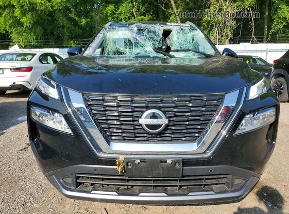 JN8BT3CB3PW215284 2023 NISSAN ROGUE Черный Вид спереди