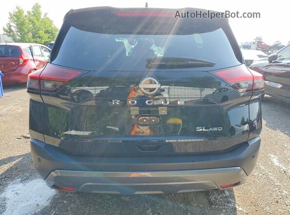 JN8BT3CB3PW215284 2023 NISSAN ROGUE Черный Вид сзади