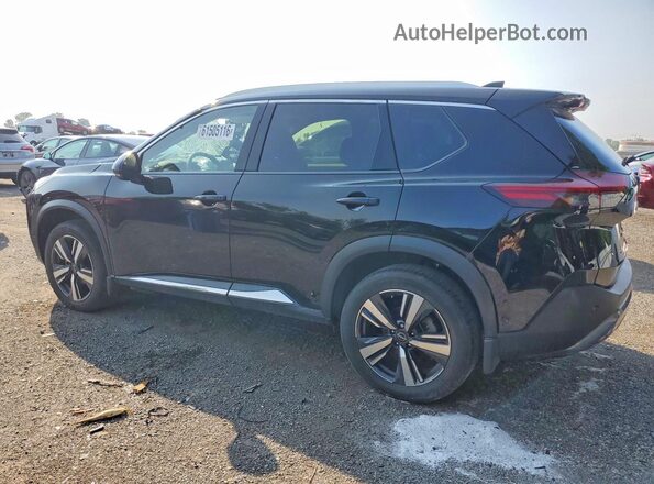 JN8BT3CB3PW215284 2023 NISSAN ROGUE Черный Задняя левая четверть