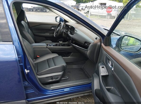 JN8BT3CB4PW486449 2023 NISSAN ROGUE Blue Front interior view