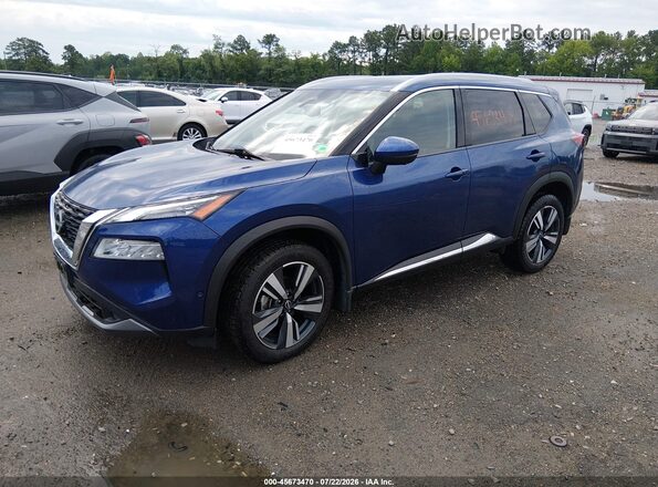 JN8BT3CB4PW486449 2023 NISSAN ROGUE Blue Front left