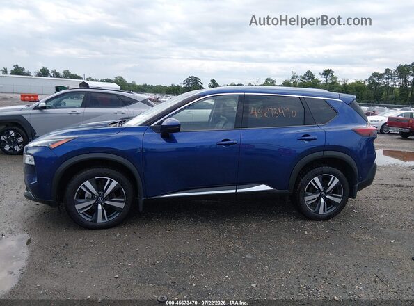 JN8BT3CB4PW486449 2023 NISSAN ROGUE Blue 360 interior view