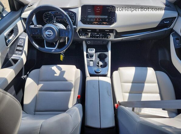 JN8BT3CB4PW492039 2023 NISSAN ROGUE White წინა პანელის ხედი