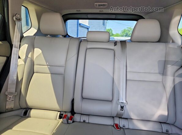 JN8BT3CB4PW492039 2023 NISSAN ROGUE White უკანა სავარძლების ხედი