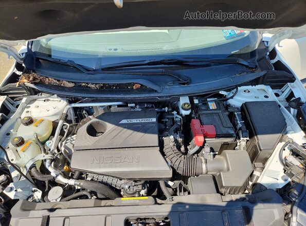 JN8BT3CB4PW492039 2023 NISSAN ROGUE White ძრავის განყოფილების ხედი